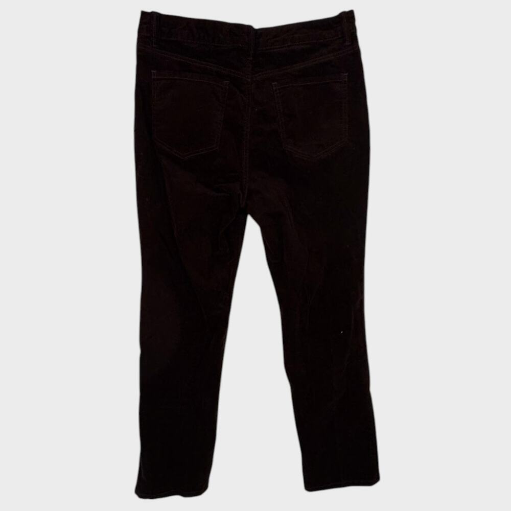 Gloria Vanderbilt Amanda Jeans Size 14 Short Black Brown Purple - Picture 4 of 13